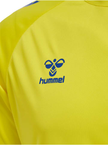 Hummel Hummel T-Shirt Hmlcore Multisport Unisex Erwachsene Feuchtigkeitsabsorbierenden in BLAZING YELLOW/TRUE BLUE