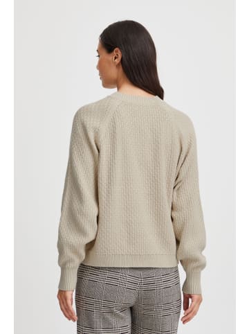 b.young Strickpullover BYMIKALA ONECK JUMPER - 20813516 in grau