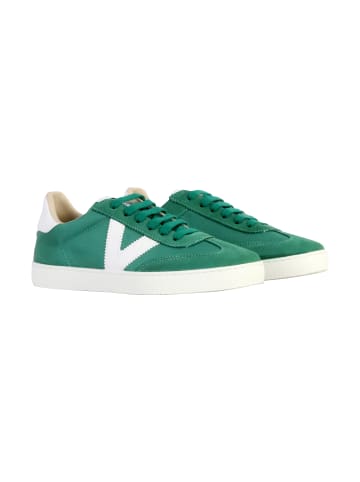 Victoria Niedrige Sneakers aus Leder Grün
