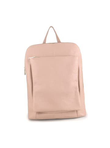Florence Leder Cityrucksack Florence Rucksack rosa ca. 30cm