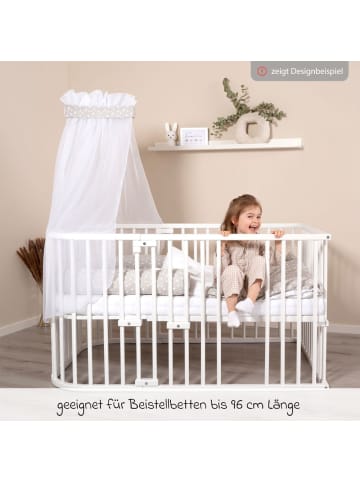 babybay Moskitoschutz und Himmel in weiss,grau,motiv