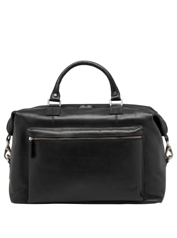 PICARD Buddy Weekender 26 - Reisetasche 44 cm Büffelleder (schwarz) in schwarz