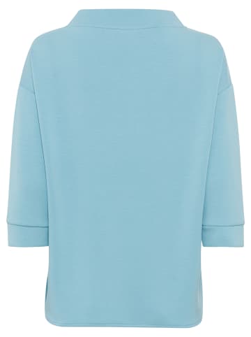 Olsen Sweatshirt Cora in türkis - 0001
