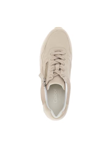 Gabor Sportliche Schnürschuhe in Beige