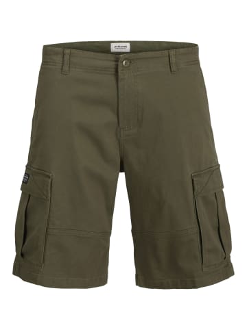 Jack & Jones Relaxed Fit Shorts in Olive Night