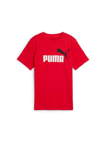 Puma Shirt "Ess 2 Color NO.1 Logo Tee B" in Rot