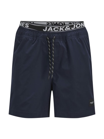 JACK & JONES Junior Bade-Shorts 'Maui' in dunkelblau