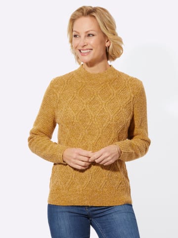 WITT WEIDEN Pullover in ocker-meliert