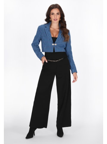 faina Women Jacket in blue multicolor