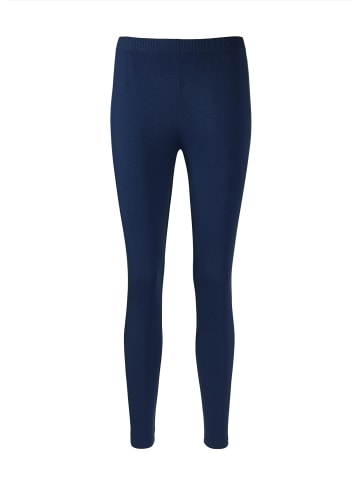 GOLDNER Bequeme Leggings mit flexiblem Sitz in marine