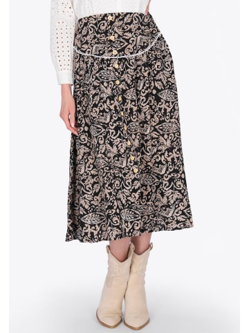 usha FESTIVAL Women Skirt in black beige