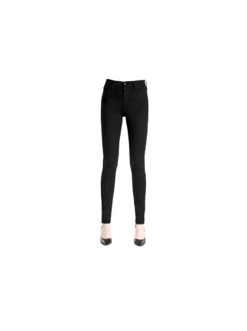 COJ Slim Fit Jeans für Damen in schwarz