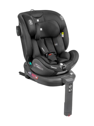 Kikkaboo Kindersitz i-Size, i-Conic in schwarz