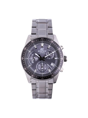 Edifice Stahl Chronograph Casio Edifice Grau