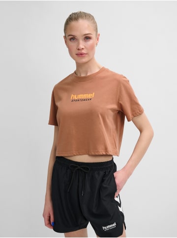 Hummel Hummel T-Shirt Hmllgc Damen in MOCHA MOUSSE