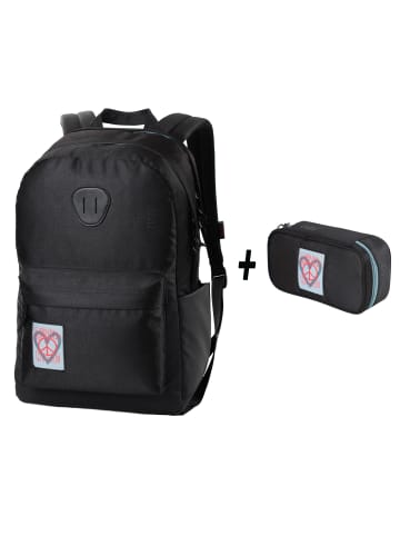Nitro Rucksack Set Urban Plus in PEACE LOVE NITRO