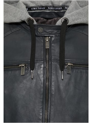 Bruno Banani Lederjacke 15569 in Anthrazit / Melange