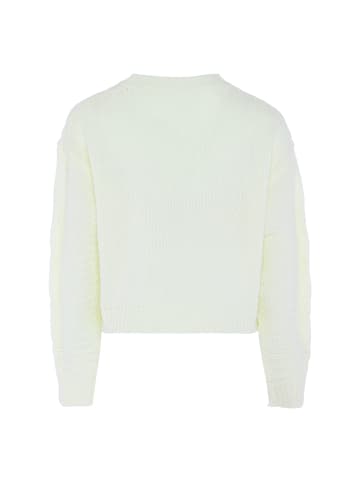 Blonda Damen Pullover in WOLLWEISS