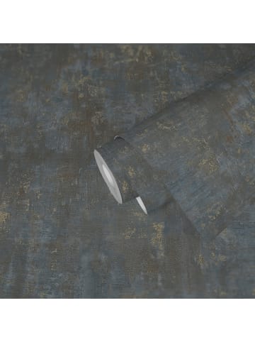 A.S. Création Tapete Vintage Loft in Braun-Blau 