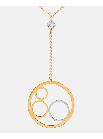 Diamant L'éternel Halskette aus 375 Gelbgold mit Diamant