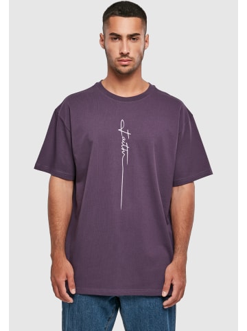 Merchcode T-Shirt in purplenight