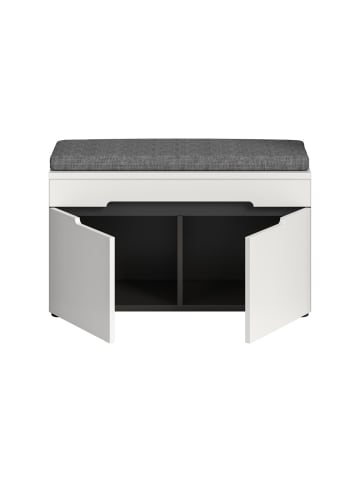 ebuy24 Weiß 80 x 37 cm