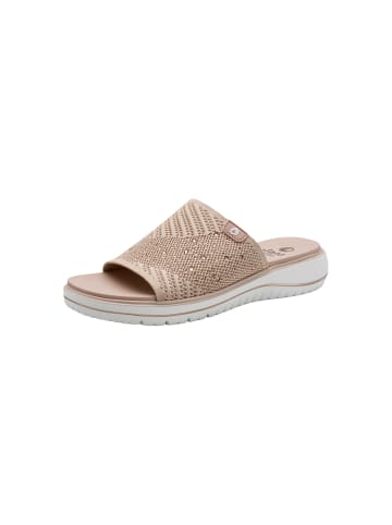 Jana Coshy-Sandalen mit Keilabsatz zum Hineinschlüpfen Beige