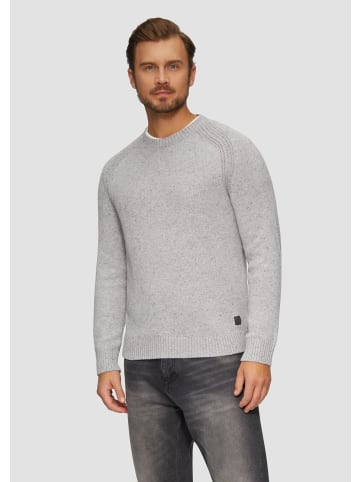 s.Oliver Strickpullover langarm in Grau