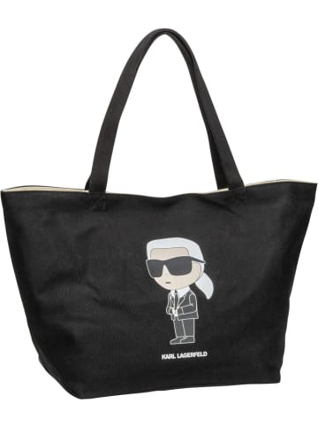 Karl Lagerfeld Shopper K/Ikonik 2.0 Karl Canvas Shopper in Black