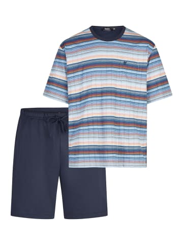 hajo Schlafanzug Klima Komfort in Marine