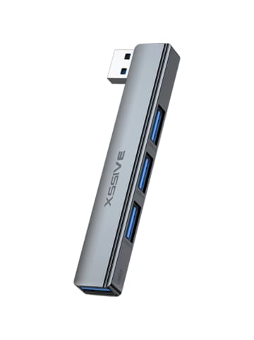 COFI 1453 Xssive 4in1 USB-Hub auf USB in Grau
