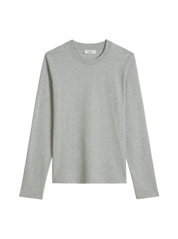 Marc O'Polo DENIM Basic-Longsleeve regular in Stone Melange