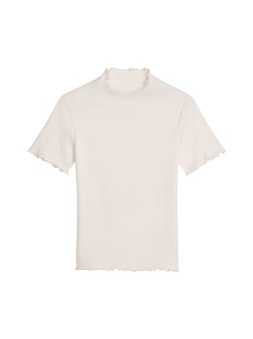 Marc O'Polo DENIM Ripp-T-Shirt slim in Silky White