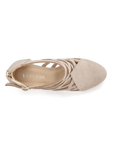 LASCANA Stiefelette in beige