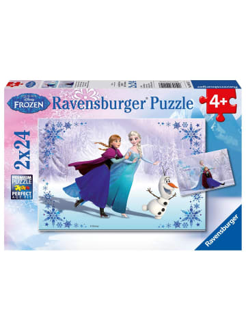 Ravensburger Disney Frozen: Schwestern für immer. Puzzle 2 x 24 Teile