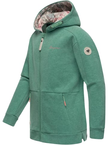 ragwear Kapuzensweatjacke Theera Zip in Mint