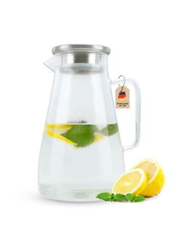 Intirilife Karaffe mit Deckel in 1.5 Liter