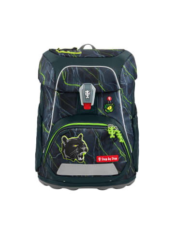 Step by Step Grundschulranzen FIT "Danger Cat Chiko" 5-teilig in Schwarz