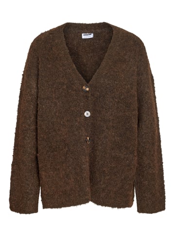 Noisy may Strickjacke in Chocolate Brown1
