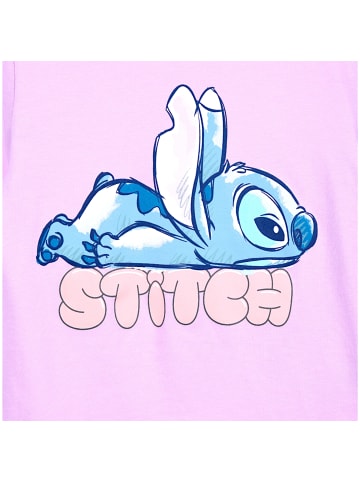 Lilo & Stitch Langarmshirt Disney Stitch  in Lila