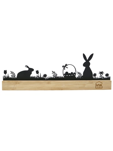 UNUS Aufsteller Frohe Ostern Oster-Silhouette in Schwarz