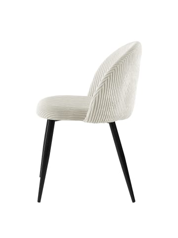 home24 Polsterstuhl AKALURA 2er-Set in Beige