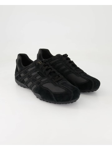 Geox Sportliche Schnürschuhe in Schwarz