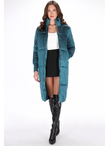 faina Women Coat in green smaragd