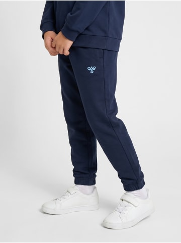 Hummel Verstellbare Taille Hose Hmljr Reg Mädchen in DRESS BLUES/FLINT STONE