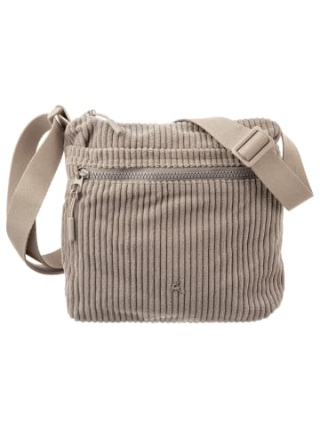 Prato SC16 zeitlose Umhängetasche aus Breitcord in grey