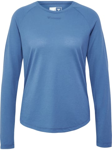 Hummel Hummel T-Shirt Hmlmt Yoga Damen Atmungsaktiv Leichte Design in CORONET BLUE