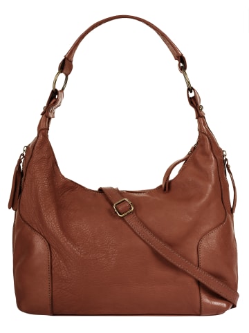 Samantha Look Shopper echt Leder in cognac