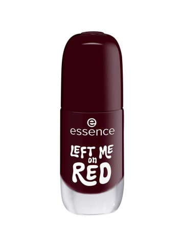 essence Gel-Nagellack - 12 LEFT ME on RED 8 ml