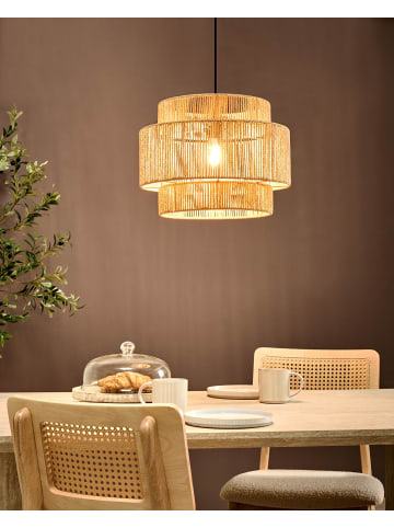 Beliani Pendelleuchten WOKIRO in Naturfarben - (W) 40 x (H) 87 x (L) 40 cm